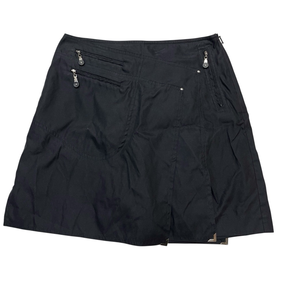 Jamie Sadock Skort Black Skirt 2 Activewear Golf Tennis Pickleball Y2K Athletic